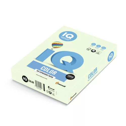 Másolópapír, színes, A4, 80g. IQ MG28 500ív/csomag, pasztell zöld (középzöld)