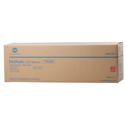 Minolta TN318 toner magenta ORIGINAL
