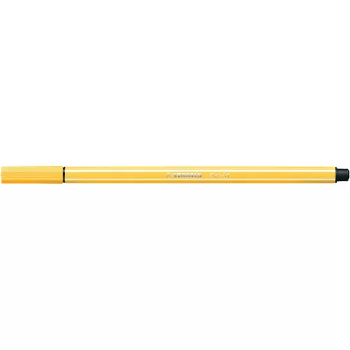Rostirón, filctoll 1mm, M STABILO Pen 68 sárga