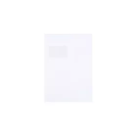   Boríték TC/4 szilikonos bélésnyomott bal ablak 50x100 ablak bal oldalról 20mm felülről 52mm Bluering® fehér