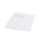 Boríték TC/4 szilikonos bélésnyomott bal ablak 55x90 ablak oldalról 20mm felülről 57mm Bluering® fehér