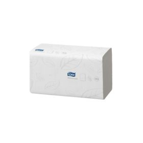  Kéztörlő 2 rétegű Z hajtogatású 250 lap/csomag 15 csomag/karton Soft Singlefold H3 Tork_290163 fehér