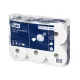 Toalettpapír 2 rétegű közületi laponkénti adagolású 1150 lap/207m/tekercs6 tekercs/csomag Smart One®Tork_472242 fehér T8