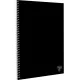 Spirálfüzet A/4 70 lapos, sima T-Creativ "Black|Black, sima, 70 lapos