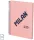 Spirálfüzet A/5 80 lapos, sima Milan "1918 Series" rózsaszín|Pink, sima, 80 lapos, 57151E80P