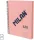 Spirálfüzet A/4 120 lapos, négyzetrácsos Milan "1918 Series" rózsaszín|Pink, négyzetr., 120 lapos, 57143E120P