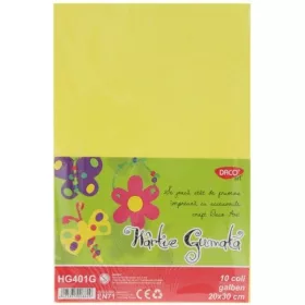 Dekorgumi A/4 10 db/csomag Daco sárga|10 db/cs, HG401G
