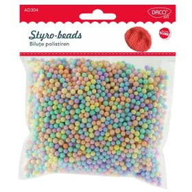   Hungarocell golyó 2-6 mm 15 g Daco vegyes színek|Styro-beads, 15 g, 2-6 mm, AD304