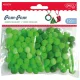 Pompon 10 mm 120 db/csomag Daco zöld|120 db/cs, 1 cm, AD053V