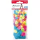 Pompon 78 db/csomag Daco neon színek|78 db/cs, vegyes méret, AD090