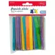 Fa spatula 112x10 mm 70 db/csomag Daco vegyes színek|Popsicle sticks, 70 db/cs, AD362