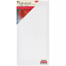   Feszített vászon, alapozott 20x40 cm, 380 g Daco fehér|feszített, 3 réteg alap, fa keret