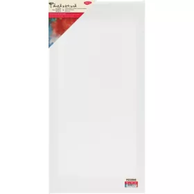   Feszített vászon, alapozott 30x60 cm, 380 g Daco fehér|feszített, 3 réteg alap, fa keret