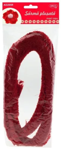 Zsenília 30 mm 1 db/csomag Daco "Super" piros|piros, 1 db/cs, 30 mm, AD295R
