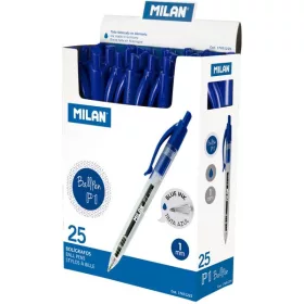 Golyóstoll 1 mm Milan P1 kék|kék, 17651225