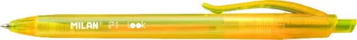 Golyóstoll 1 mm Milan P1 "Look" Colours sárga|sárga, áttetsző test, 17657121012