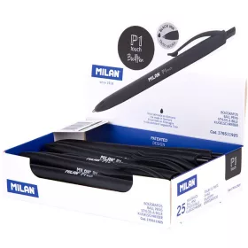   Golyóstoll 1 mm Milan P1 "Touch" fekete|fekete, 176511925