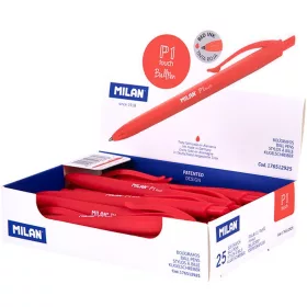   Golyóstoll 1 mm Milan P1 "Touch" piros|piros, 176512925