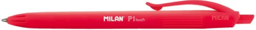 Golyóstoll 1 mm Milan P1 "Touch" piros|piros, 176512925