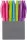 Golyóstoll 1 mm Milan P1 "Touch" Colours vegyes színek|világoskék, világoszöld, narancs, rózsa,