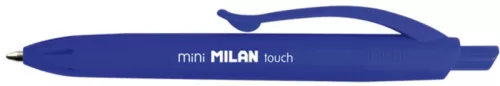 Golyóstoll 1 mm gumírozott test Milan P1 "Touch" Mini kék|kék, gumírozott test, mini, 176530140