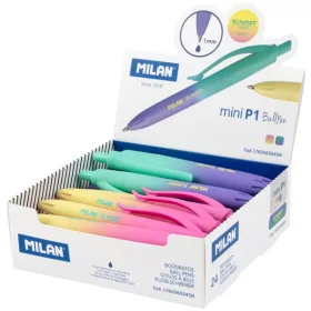   Golyóstoll 1 mm Milan P1 "Touch" Mini "Sunset" kék|Sunset, kék, 176556924SN