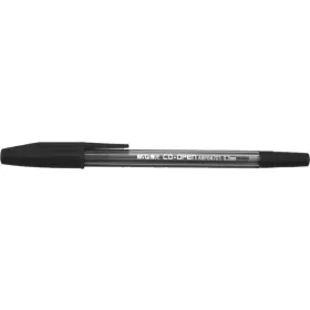   Golyóstoll 0,7 mm M&G "Co-Open" fekete|fekete, 0,7 mm, ABP64701, ABP64774