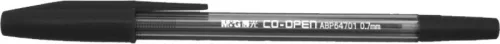 Golyóstoll 0,7 mm M&G "Co-Open" fekete|fekete, 0,7 mm, ABP64701, ABP64774