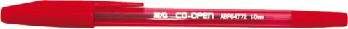 Golyóstoll 0,7 mm M&G "Co-Open" piros|piros, 0,7 mm, ABP64701, ABP64774