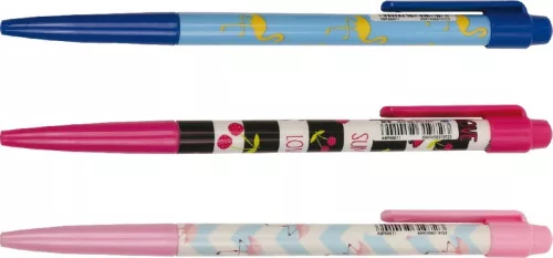 Golyóstoll 0,5 mm M&G "Flamingo" kék|kék, 0,5 mm, ABP88871