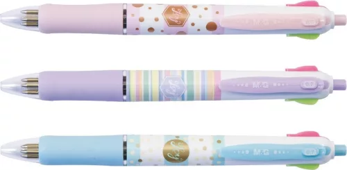 Golyóstoll 0,7 mm M&G "Joy" négyszínű|négyszínű, 0,7 mm