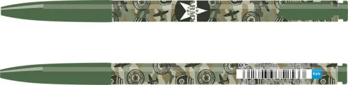 Golyóstoll 0,5 mm M&G "Army" kék|ABP82766, kék, 0,5 mm