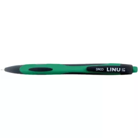   Golyóstoll 1 mm olajzselés Daco "Linu" zöld|Zöld, 1 mm, olajbázisú, PX254V