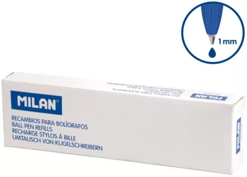 Golyóstollbetét 1 mm P1 Touch tollhoz Milan P1 kék|P1 Touch golyóstollhoz 1765025050