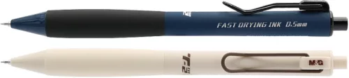 Zseléstoll 0,7 mm M&G "T-Tec" 2 kék|nyomógombos, 0,7 mm, AGPH8572