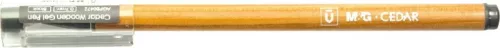 Zseléstoll 0,7 mm M&G "Cedar" fekete|kupakos, 0,7 mm, AGPB0472110700H,