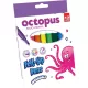 Filctoll készlet 2 mm kimosható Octopus 12 szín|hengeres, mosható, UNL-0110