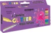 Filctoll készlet Octopus "Glitter" 6 szín|hengeres, UNL-2562