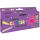 Filctoll készlet Octopus "Glitter" 6 szín|hengeres, UNL-2562
