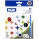 Filctoll készlet 2 mm Milan 610 12 szín|80158