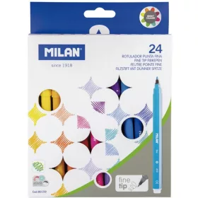 Filctoll készlet 2 mm Milan 610 24 szín|80159
