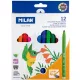 Filctoll készlet 5 mm Milan 631 12 szín|hengeres test 0612312/06120312