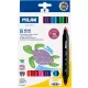 Filctoll készlet 7,5-15 mm kétvégű, vastag Milan 640 8/16 szín|Bicolour kétvégű vastag készlet, 80090
