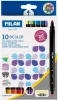 Filctoll készlet 5-10 mm kétvégű Milan 6310 10/20 szín|kétvégű, vékony 10dbos, 0612310,06171010
