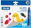 Filctoll készlet 7,5 mm vastag Milan 649 12 szín|hengeres test, 0692412.