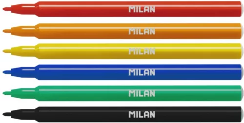 Filctoll készlet 2 mm Milan 6 szín|06F6