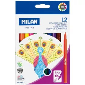 Filctoll készlet 2 mm Milan 18 szín|06F12