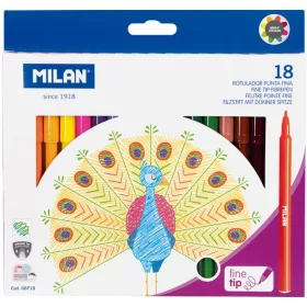 Filctoll készlet 2 mm Milan 18 szín|06F18