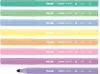 Filctoll készlet 5 mm Milan 631P 8 pasztell szín|Pastel színek, hengeres, 0612308P
