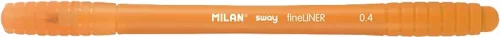 Tűfilc 0,4 mm Milan "Fineliner" Sway narancs|narancs, 16 db/dob, 0610041632